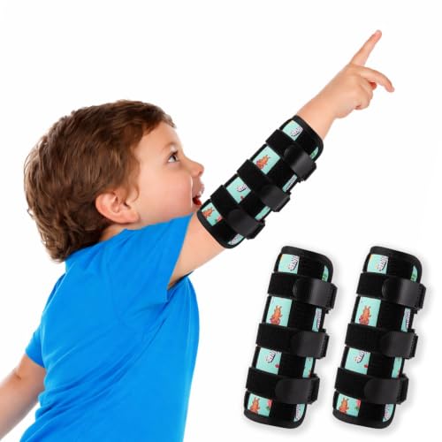 2PCS Thumb Sucking Guard, Thumb Guard for Thumb Sucking(Green Animal) - color: Green Animals