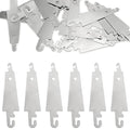 Needle Threaders 30-Pack Stainless Steel Tools for Hand Sewing, Cross Stitch, Embroidery, Knitting, Quilting & Crafts