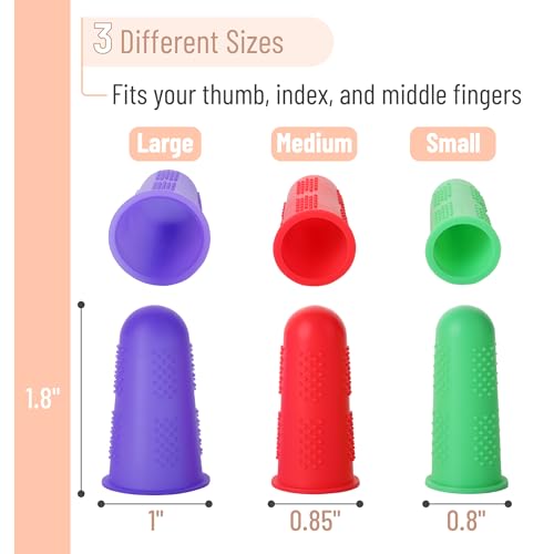 Mr. Pen- Hot Glue Gun Finger Protectors, 48 pcs - color: Multi-color, size: 48 pcs