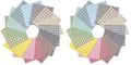 5x5 Inch Gingham Fabric Squares,Charm Packs Clearance,Pre-Cut Houndstooth Pattern Bundles for Quilting & DIY Crafts (42Pcs) (Pack of 2) - color: Gingham, size: 5 inch x 5 inch (Pack of 2)