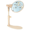 PATIKIL Embroidery Hoop Stand, Adjustable Embroidery Frame Stand Beech Wood Rotated Embroidery Hoop Stand for Cross Stitch Sewing Arts Crafts