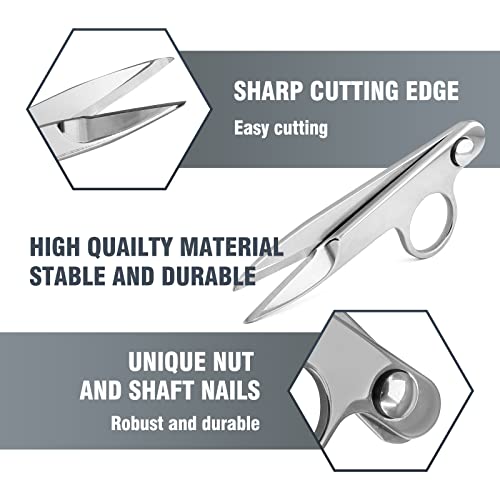 Stainless Steel Thread Snip, 4.72 Inch, 1Pcs