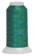 Superior Threads Fantastico 2-Ply 40-Weight High Strength Polyester Embroidery Quilting Sewing Thread - 2,000 Yard Cone (#5070 Hanalei) - color: Hanalei