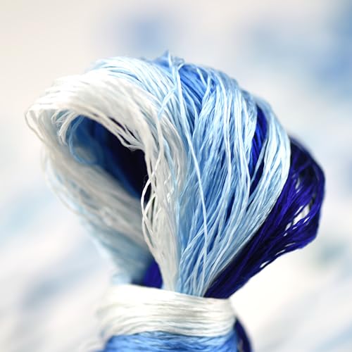 Natural 100% Mulberry Handmade Embroidery Silk Thread Silk Floss (70) - color: 70