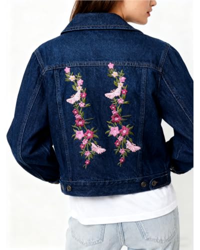 ZENG Embroidered Patches, Sew On/Iron on Applique