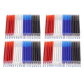 80Pcs Heat Erasable Pens Refills,4 Bright Colors High Temperature Disappearing Pen Refill Dressmaking Patchwork Marking Pens for Sewing Clothing Handicarft Needlework