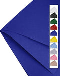 Royal Blue Felt Fabric 72" x 36", Large Stiff Craft Felt Sheet by The Yard - color: Royal Blue, size: 72" X 36" (1 Yard)
