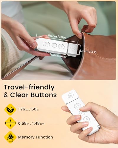 Glocusent Book Light for Night Reading, 12 LED Rechargeable Lamp - color: White