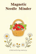 HENYANMHXH Needle Minder Magnet, Cute Magnetic Needle Holder, Strawberry - color: Strawberry Basket