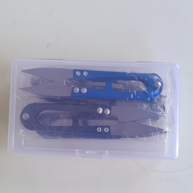 6 Pcs Sewing Scissors shears, 4 Inch Yarn Snips, High-Carbon Steel Thread Snippers, Sewing Snips Thread Cutter Scissors