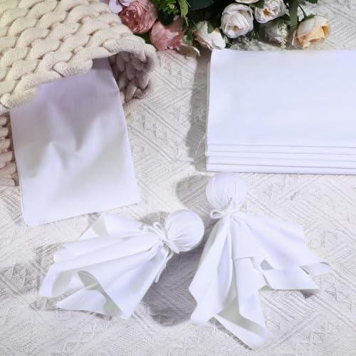 Breling 20 Pcs 10 x 10 Inch Cotton Fabric Bundle Squares Precut Fabric Squares for Sewing Making Quilts for Craft Lovers (One Size,Black and White) - color: Black and White, size: One Size