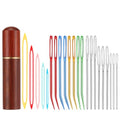 20PCS Large Eye Sewing Needles Kit Large-Eye Blunt Needles for Knitting