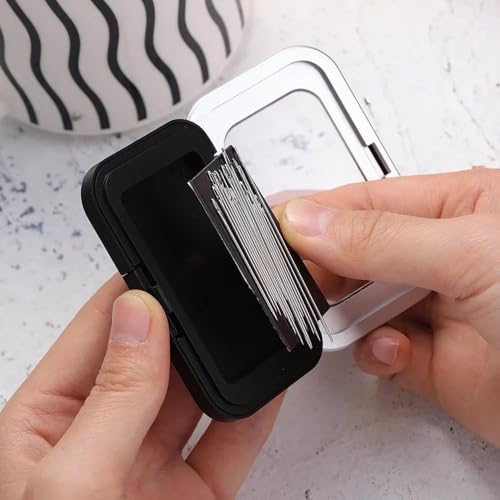 Portable Black Embroidery Needle Storage Case DIY Sewing Tool Accessories (Style 02) - color: Style 02