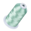 Simthread Embroidery Machine Thread 5000M 40WT Polyester, Minty Teal S048 - color: MintyTealS048
