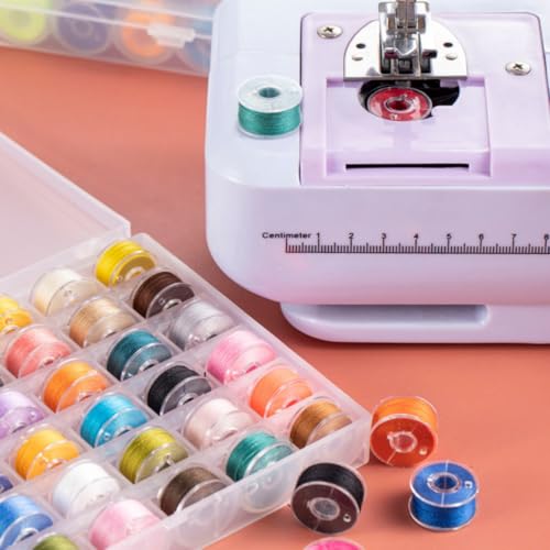 36pcs Polyester Plastic Sewing Thread bobbins Set