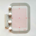 HONEYSEW Embroidery Hoops for Brother Innovis NQ1600E NQ1400E NQ3600D Dream Machine 2 VE2200 4000D 1500D V7 V5 VM5200 Babylock Embroidery Machine Hoop (Metal Magnetic Hoop 5"x7" (SA439)) - color: Metal Magnetic 5x7" SA439