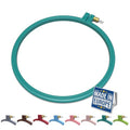 Maker Susan Plastic Embroidery Hoop, Hello Series, Turquoise, 7.5" - style: Turquoise