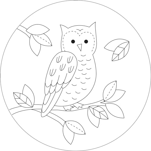 Woodland Embroidery Pattern Transfers (set of 10 hoop designs!)