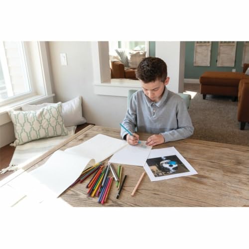 UCreate Tracing Pad, White, 9" x 12", 50 Sheets - size: 9" x 12"