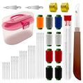 40piece Stainless Steel Needles for Hand Sewing,Steel Sewing Needles Kit