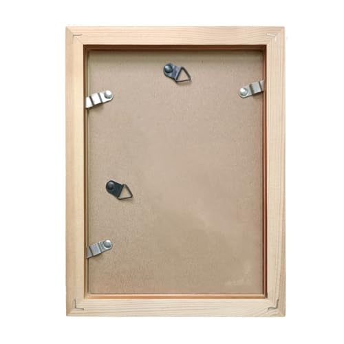 7x10 Picture Frames Set of 10.White Solid Wood Wall Mounted Frames - size: 7x10