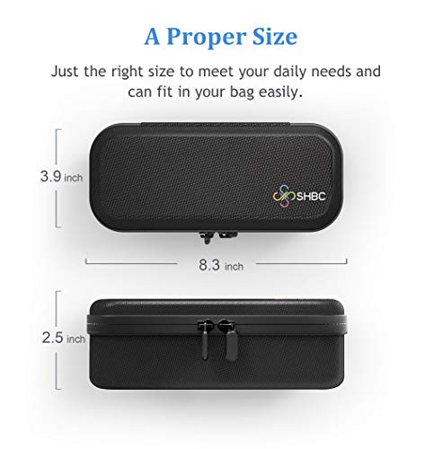 SHBC Insulin Pen Carrying Case Portable Medical Cooler Bag for Diabetes with Protective Ice Brick - Convenient to Changing Needles with Each Injection - color: Black