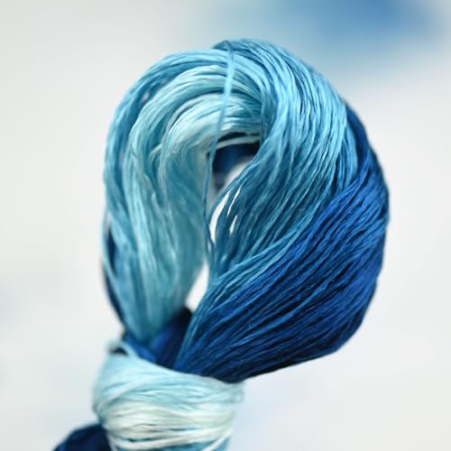 Natural 100% Mulberry Handmade Embroidery Silk Thread Silk Floss (64) - color: 64