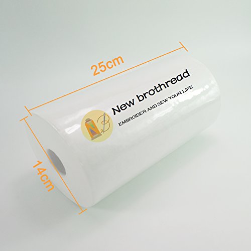New brothread Cut Away Embroidery Stabilizer 10" x 50 Yd Roll - size: 10"x50yd roll