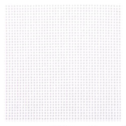 18 Mesh Needlepoint Blank Canvas, 50x35cm/19.69x13.78in White Embroidery Cross Stitch Fabric with Needles Accessories for Knitting & Crochet Projects Supplies