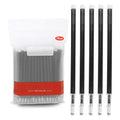 Heat Erasable Fabric Marking Pens 100pcs,Disappearing Ink Cloth Tracing Refills for Creating Washable Art and Lettering,Sewing,Quilting,Dressmaking,Shoesmaking,Leather - color: 100pcs black