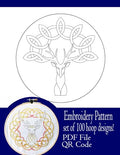 Embroidery Pattern Templates: A Collection of Celtic Mixed Easy to Do Designs for Beginners