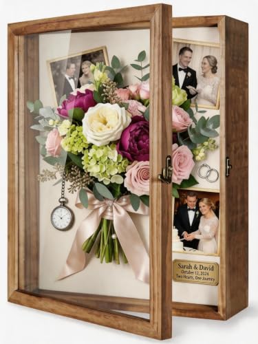 TJ.MOREE Extra Large Shadow Box 16x20 Display Case Picture Frame Carbonized - color: Carbonized, size: 16x20