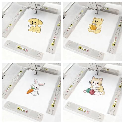 Sew Tech Magnetic Embroidery Hoop for Brother, 5x7in 130x180mm Bar SAMF180 - size: 5"x7" - SA439MO