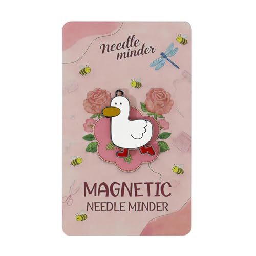 Black Cute Duck Magnetic Needle Minder 1Pack Strong Magnet Holder Cross Stitch Embroidery Sewing Needlepoint Accessories