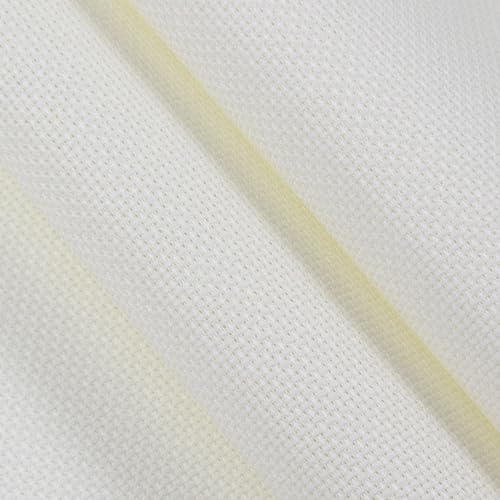 KCS 3 pc of 15" x 18" Counted Cross Stitch Cotton Aida Cloth Needlework Fabric (Antique White, 16CT) - color: Antique White, size: 16CT