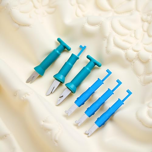 3Pcs Elderly People Automatic Sewing Machine Needle Threader Line Inserter Tool,Sewing Machine Needle Threader, for Hand Sewing Blue One Size,Needle Threader,Sewing Threaders,Sewing Tools