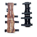 Hunt & Seek Fabric Archery Arm Guard 4 Hook-and-Loop Adjustable Straps Hunting Arm Guard Forearm Wrist Protector Archery Bracer Adult Unisex - color: Camo