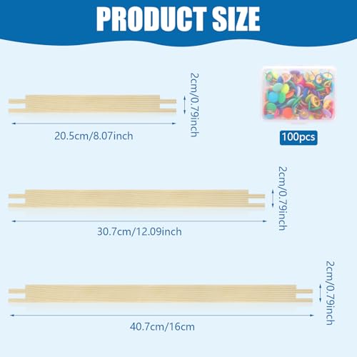 12 Pack Needlepoint Stretcher Bars for Needlework Canvas Stretcher Bars