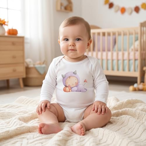 Halloween Baby Iron on Transfer - 20Pcs Dtf Transfers Ready to Press, Cute Boo Baby Iron on Decals Patches, My First Halloween Heat Sublimation Stickers for DIY Baby Onesie Kids Clothing - color: Halloween Baby557