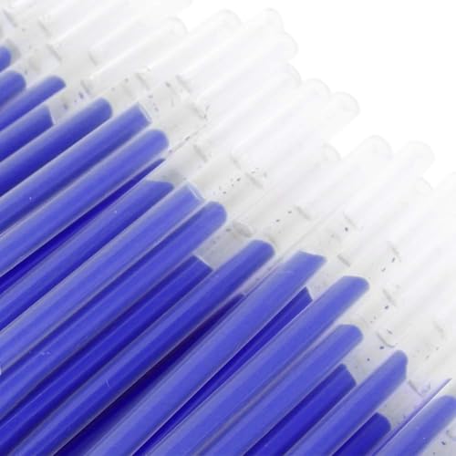 Heat Erasable Pen Refill, Precise Auto Vanishing Fabric Marker for Sewing Quilting Plastic Steel Tip Black 13cm 100pcs