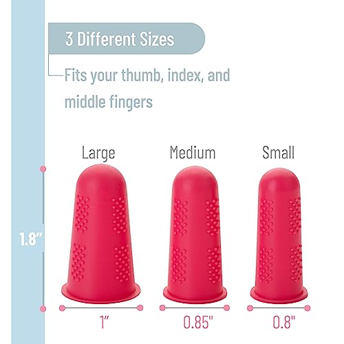 Mr. Pen- Hot Glue Gun Finger Protectors, 24 pcs, Silicone Finger Protectors - color: Morandi, size: 24 pcs