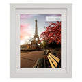 10x12 Photo Frame Gallery Picture frame with 8x10 mat,Freestanding and Wall Mountable,White - color: White, size: 10x12