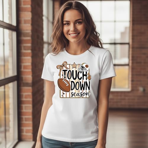 Football Iron on Transfers for Tshirts - 30Pcs Dtf Transfers Ready to Press, Football Mama Lovers Iron on Decals Patches, Sport Ball Game Day Heat Vinyl Stickers for Hoodies Clothes DIY Craft - color: Football931