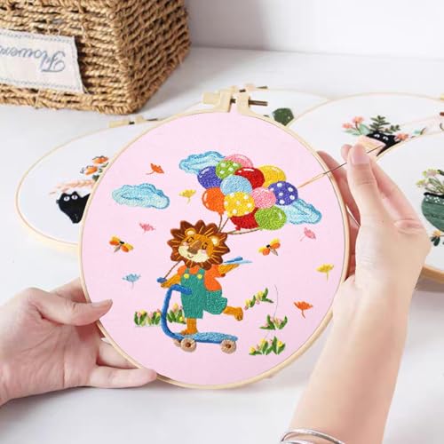 12 Sheets 12 Colors Cotton Embroidery Fabric 9.8×9.8Inch - size: 9.8×9.8Inch