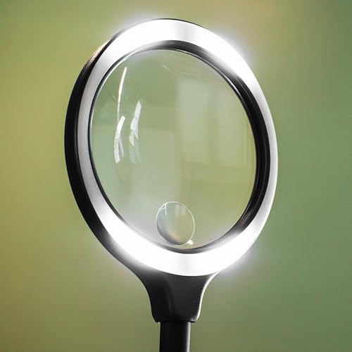 DeskBrite 300, 2X Power Aspheric Magnifier Desktop Magnifier