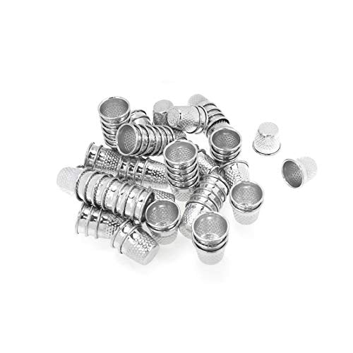 Quluxe 80 Pcs Metal Sewing Quilting Thimbles