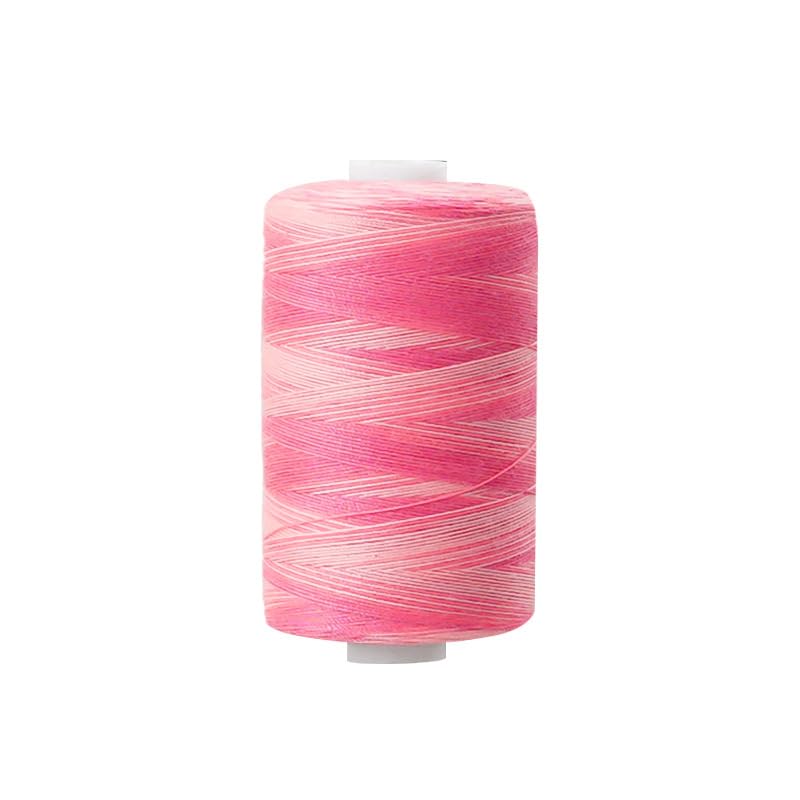 1000 Yard Multicolor Gradient Sewing Thread Colorful Embroidery Thread DIY Craft Spools Garment Accessory - style: #17