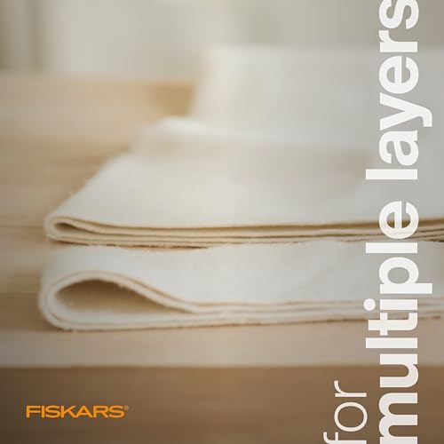 Fiskars 10" Amplify RazorEdge Fabric Scissors, Heavy Duty Fabric Shears - style: Amplify RazorEdge 10"