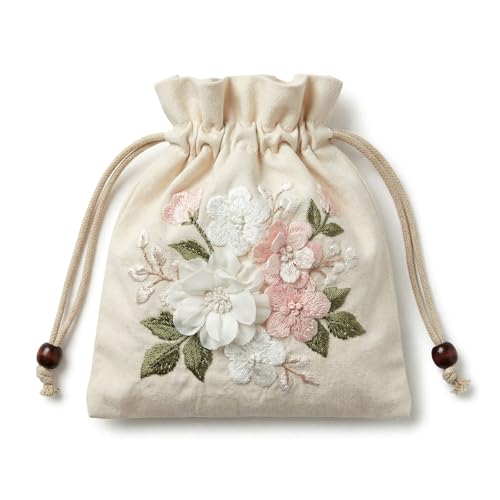 12 PCS Embroidery Fabric Squares Cotton Cloth Beige 8 x 8 Inch - color: Beige, size: 8 x 8 Inch