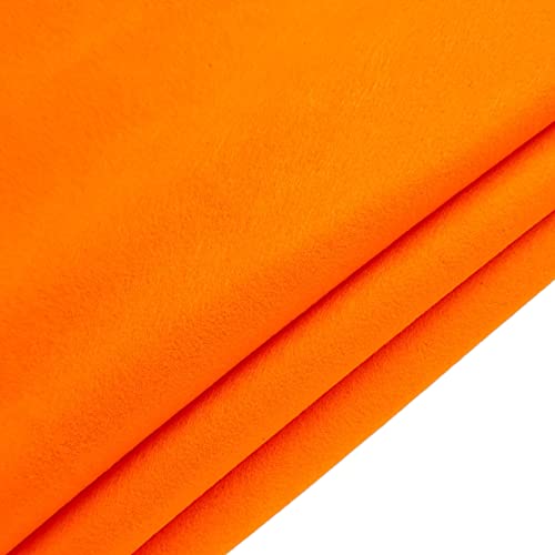 Jtnohx Color Felt Sheets 1 Square Yard Craft Felt Fabric Bright Orange - color: Bright Orange